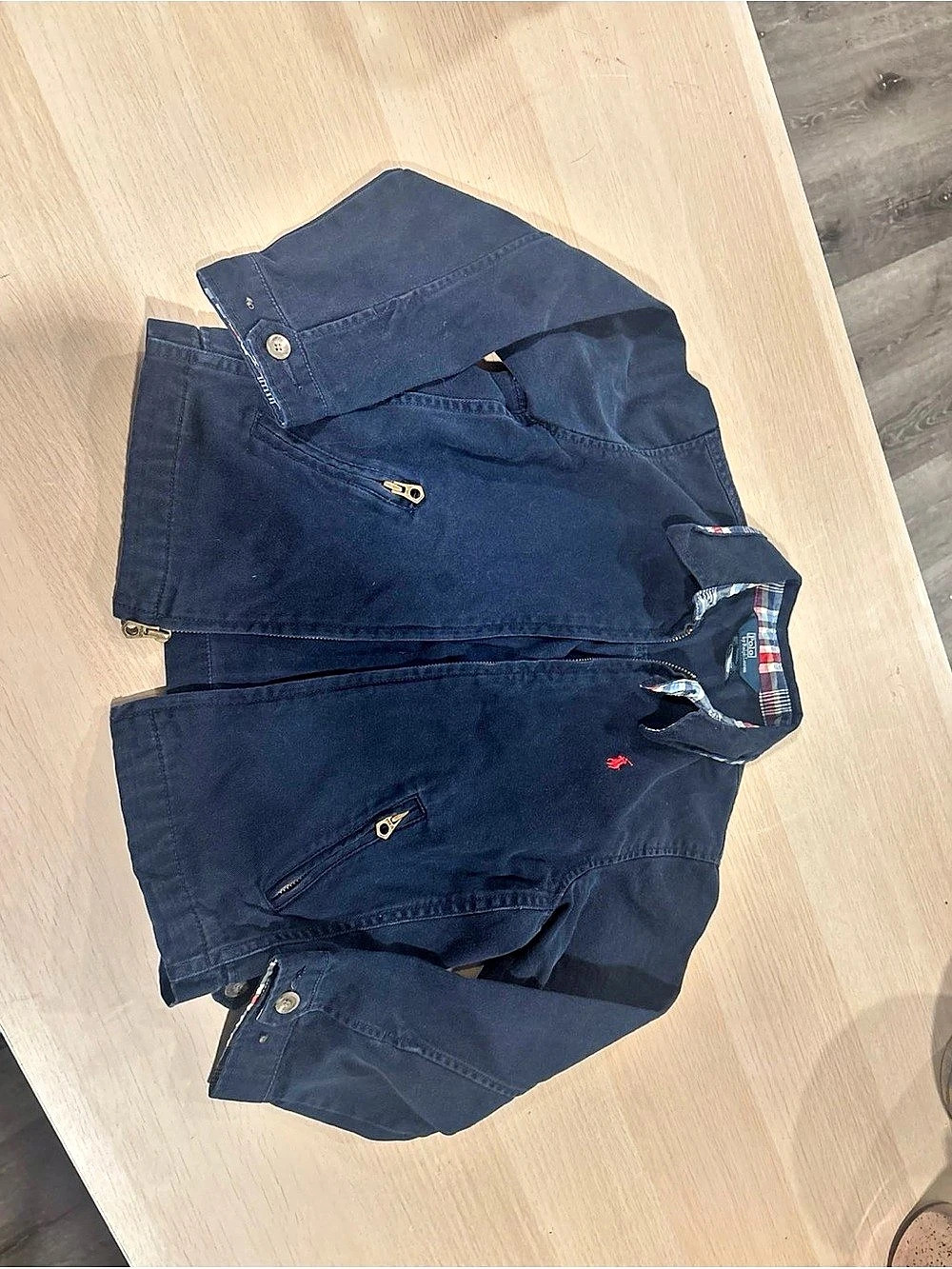 Polo Ralph Lauren Plaid-Lined Jacket in Blue